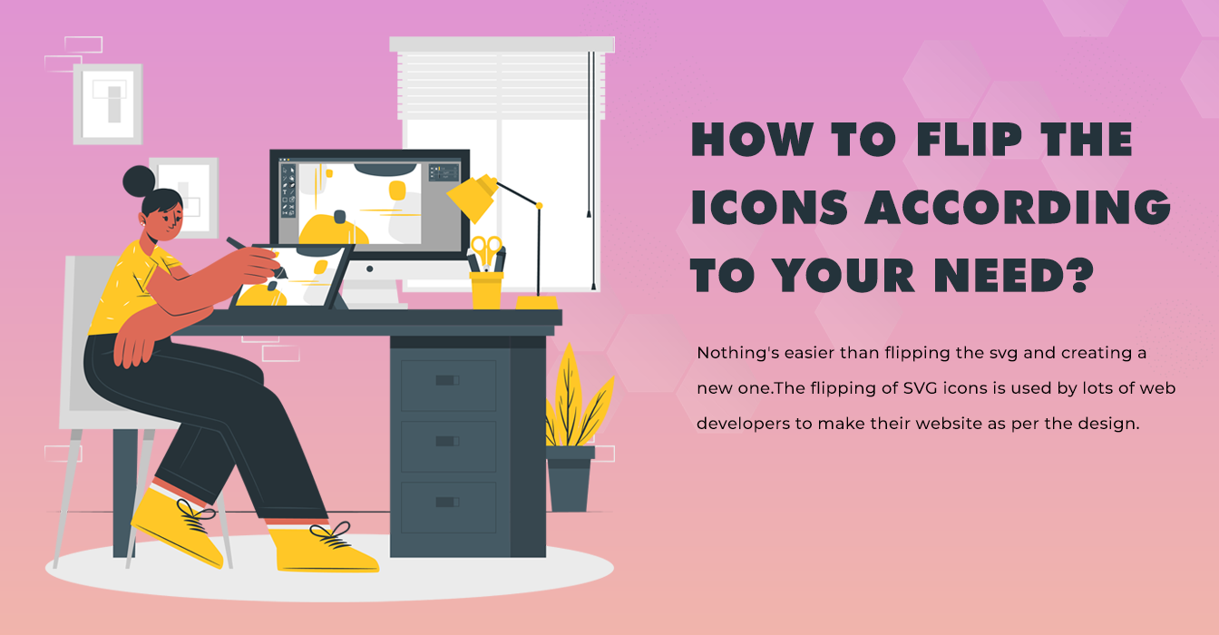 how to flip icons