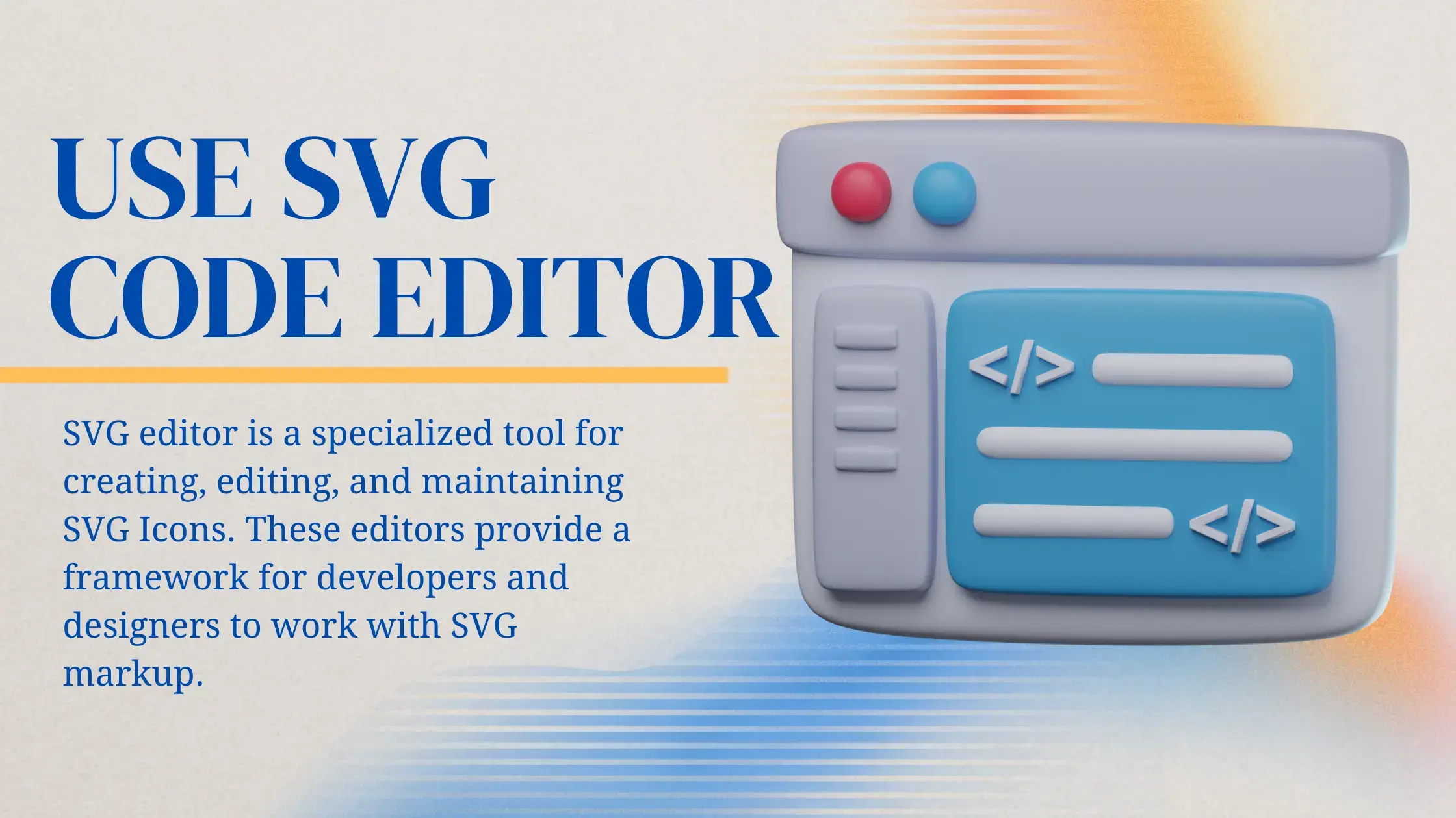 SVG Code Editor