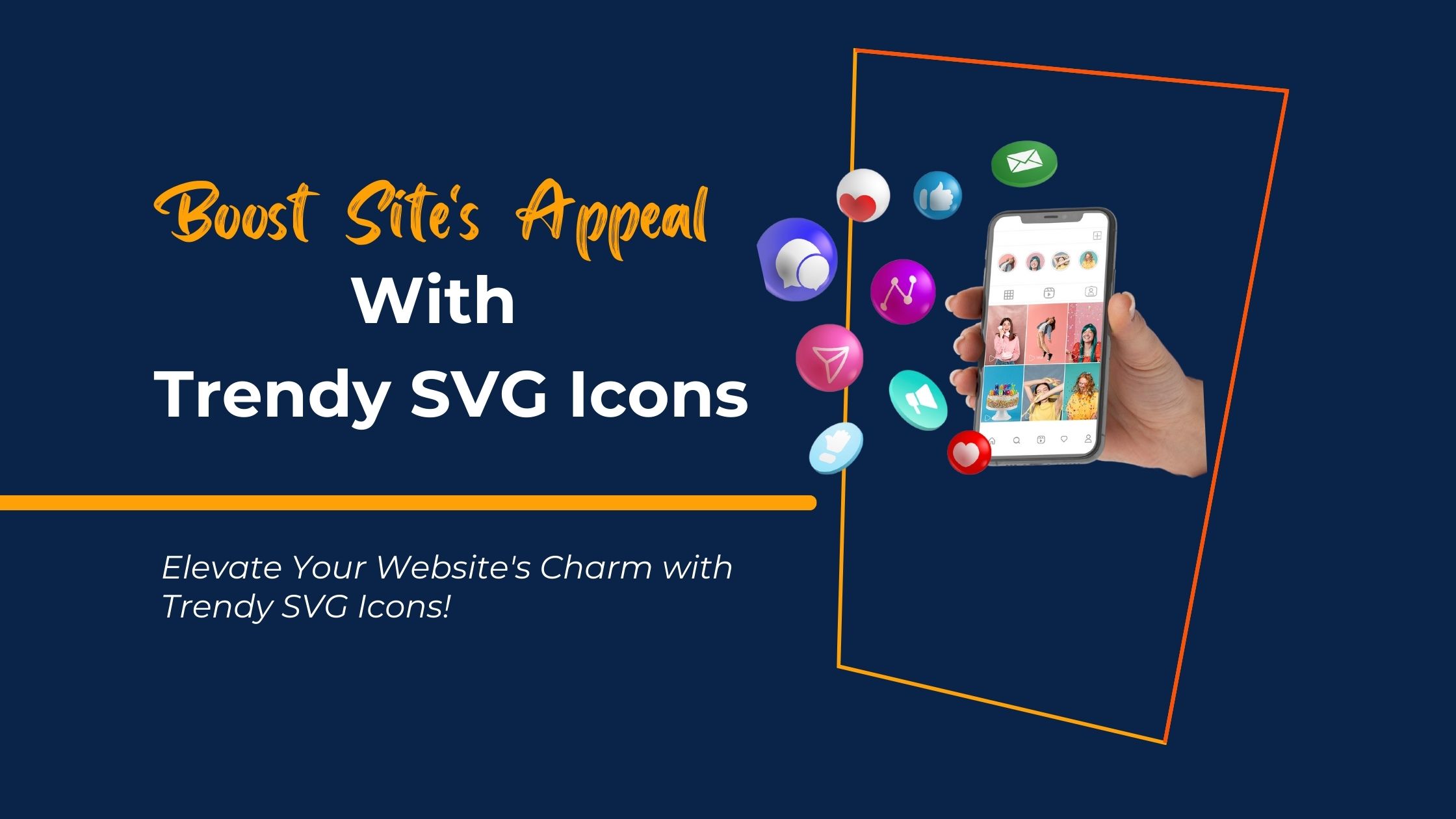 Trendy SVG Icons