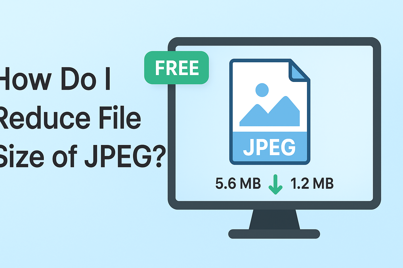 How Do I Reduce File Size of Jpeg​?